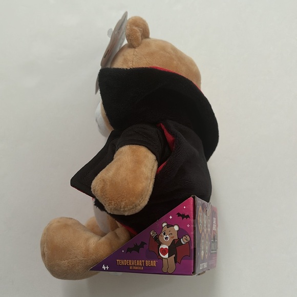 Care Bears x Universal Monsters Tenderheart Bear as Dracula 9” Plush - Picture 6 of 8